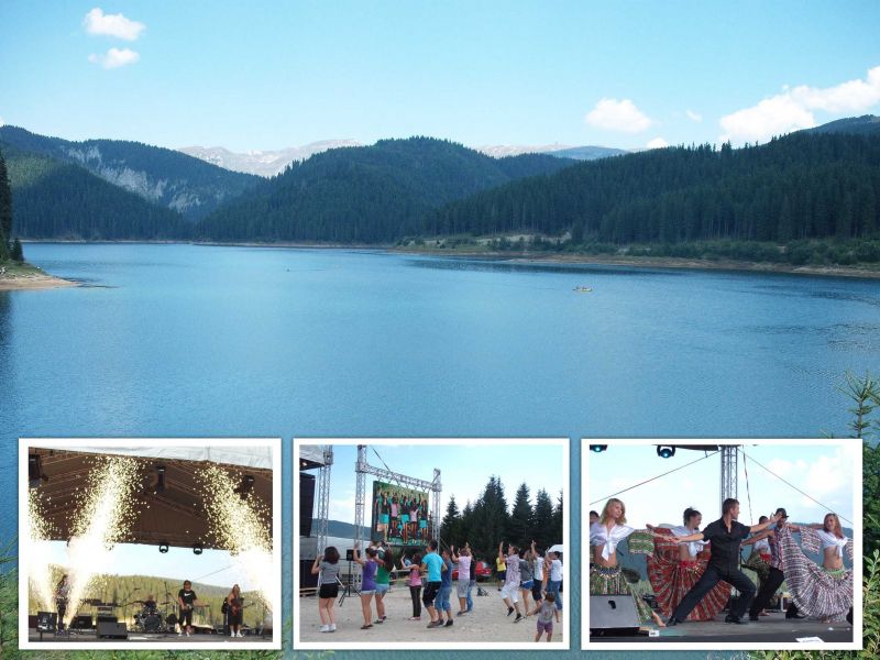 Profitand de vremea frumoasa, iubitori de munte si distractie in aer liber s-au strans in week-end-ul trecut, 4 august, la barajul Bolboci